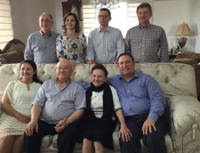 Família Bezerra reunida - Foto/Reprodução