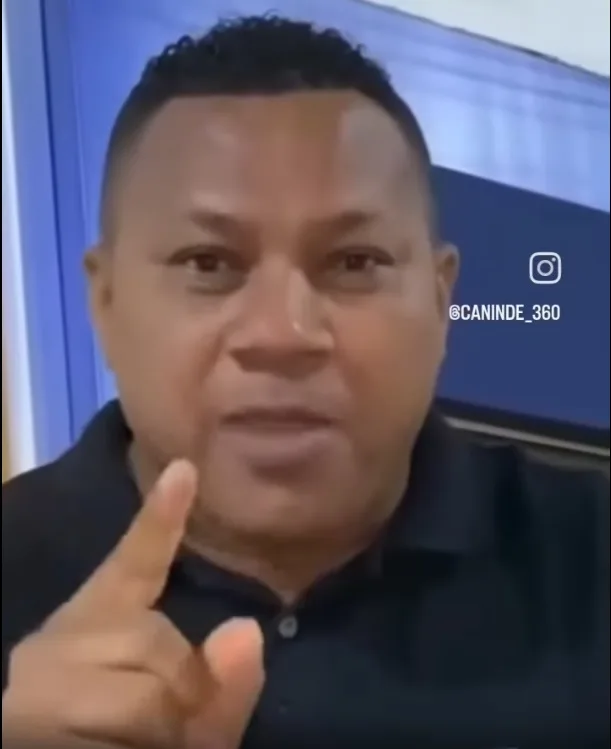 Pastor em vídeo afirmando ter recebido revelação divina sobre números da Mega-Sena. (Fonte: Reprodução/Instagram)